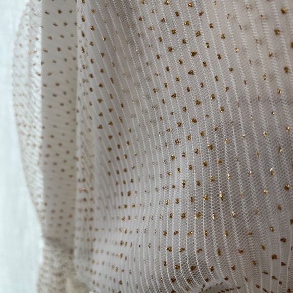 5Rue polka dot ivory short dress - Picture 4 of 7